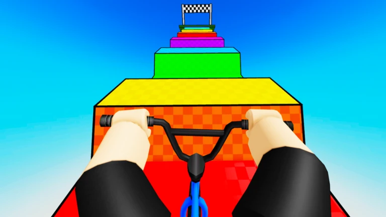 Obby But You're on a Bike